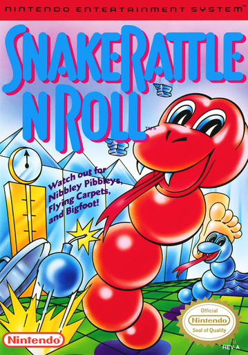 Snake Rattle n Roll (USA) box art